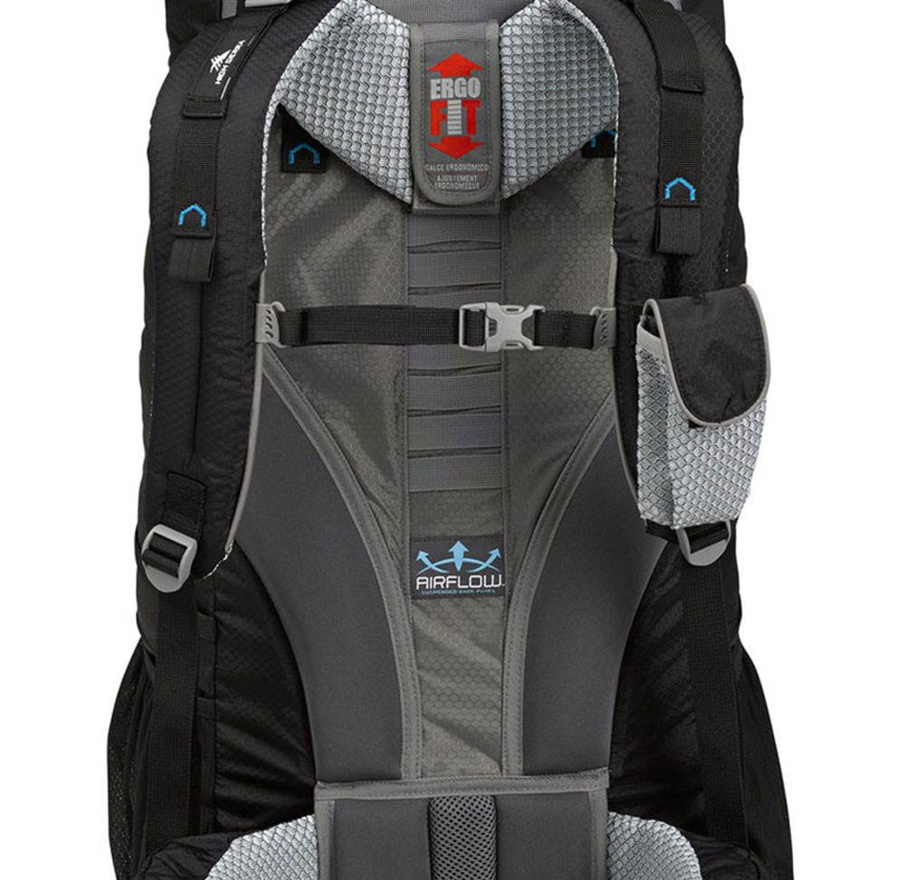 High Sierra Tech 2 Series Titan 65 Frame Pack, Black/ Charcoal (Open Box)