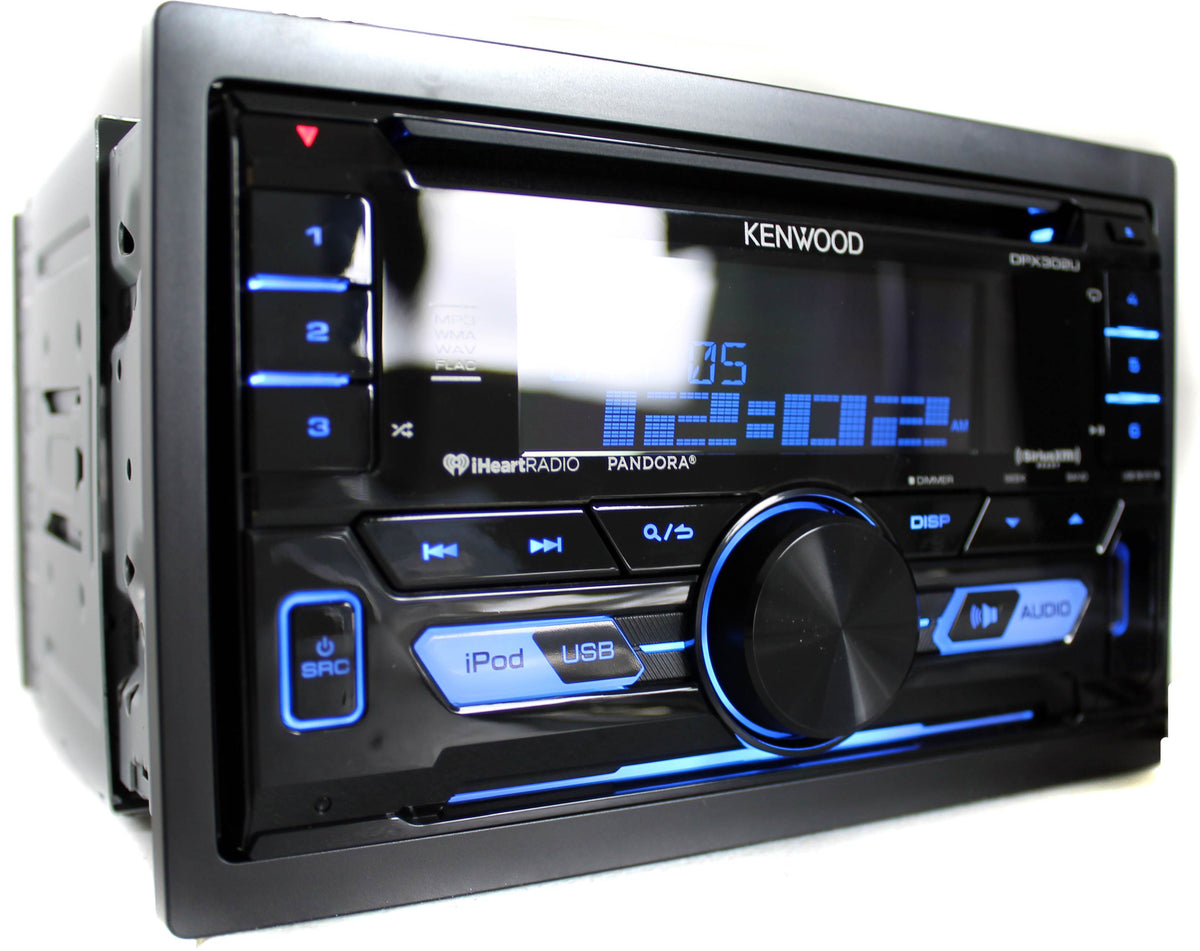 Kenwood Double Din CD Player USB/AUX Car Audio Stereo Radio Receiver (Open Box)