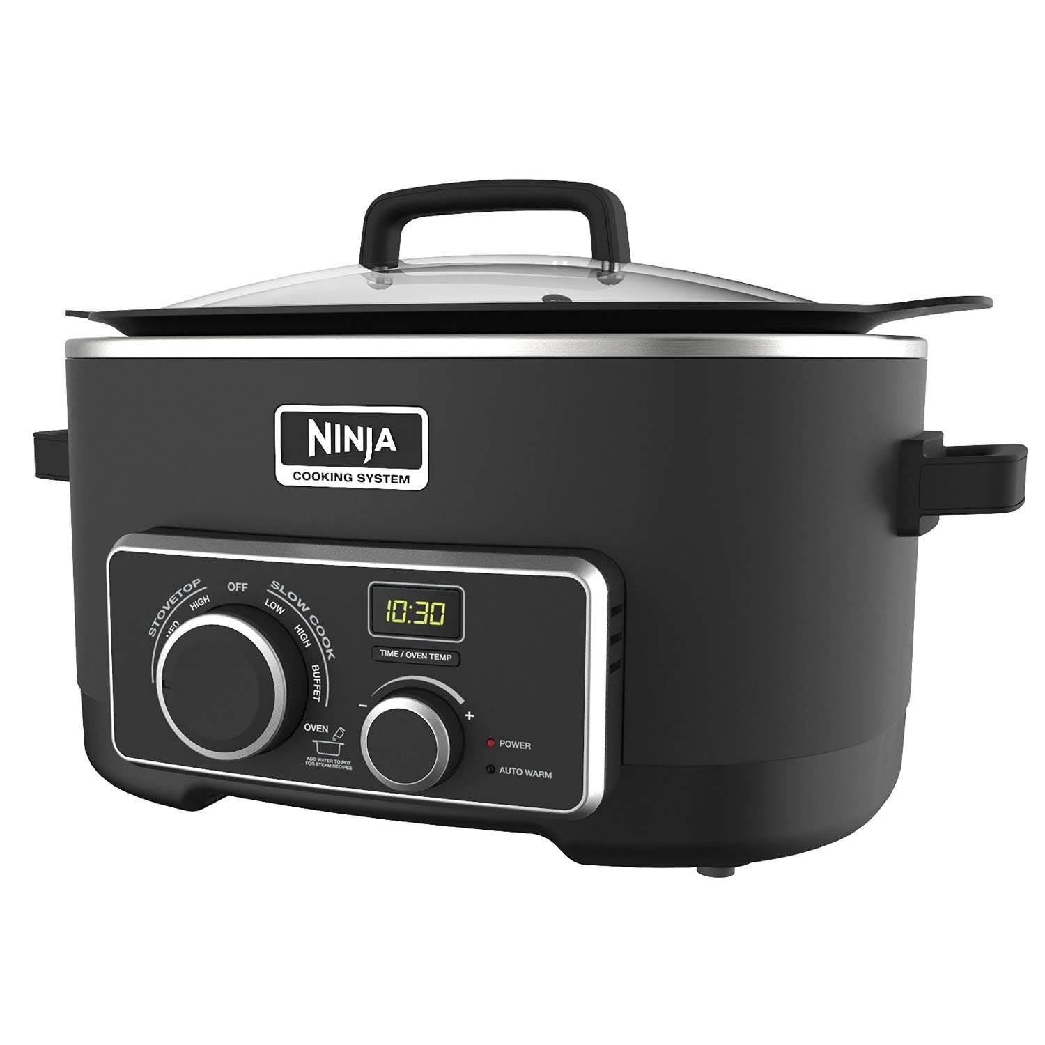 Ninja MC900 Multi Cooker 4-in-1 Digital Cooking System, 6 Quart S/S (Damaged)
