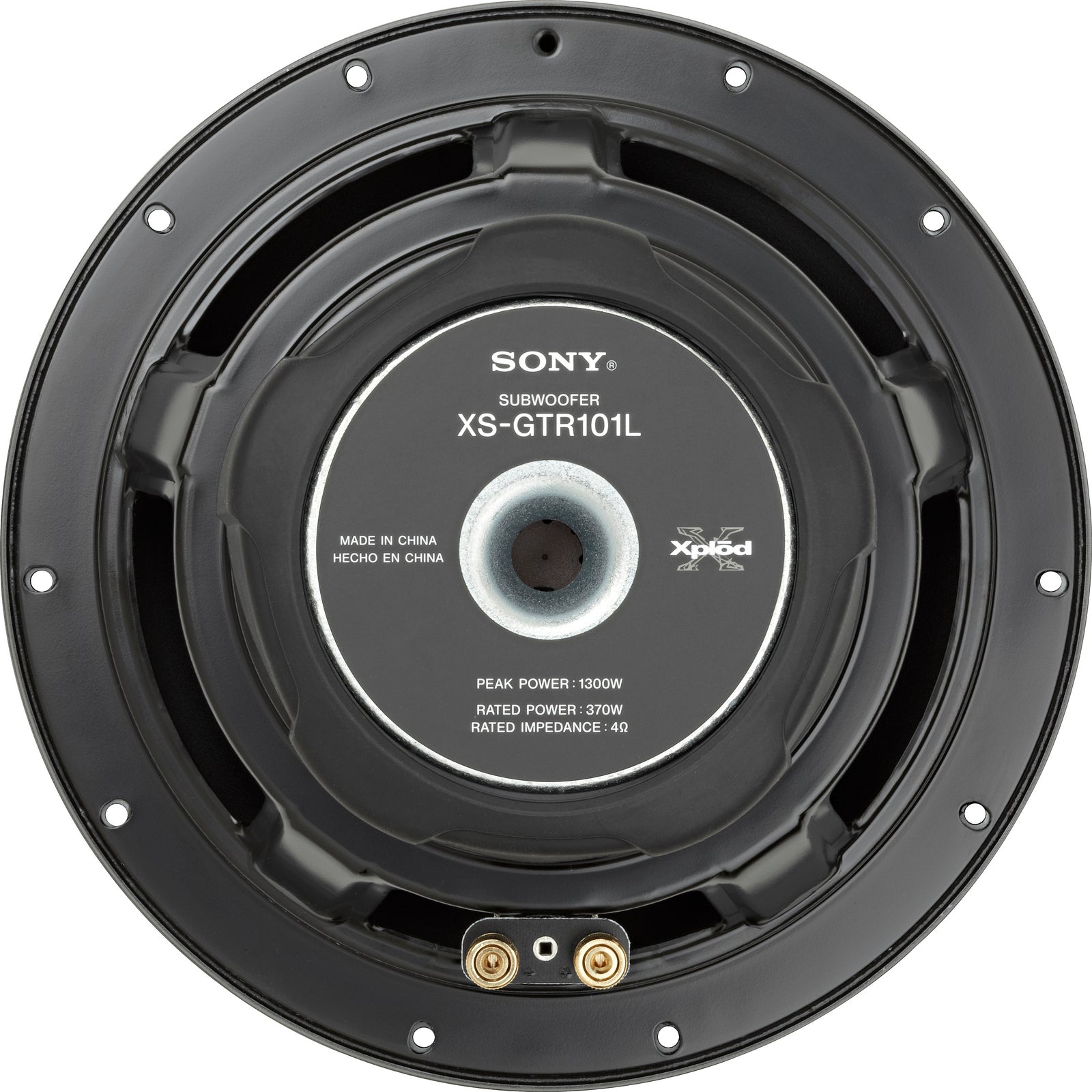 Sony XS-GTR101L 10" 1300 Watt 4-Ohm Car Audio Power Subwoofer Sub - Open Box