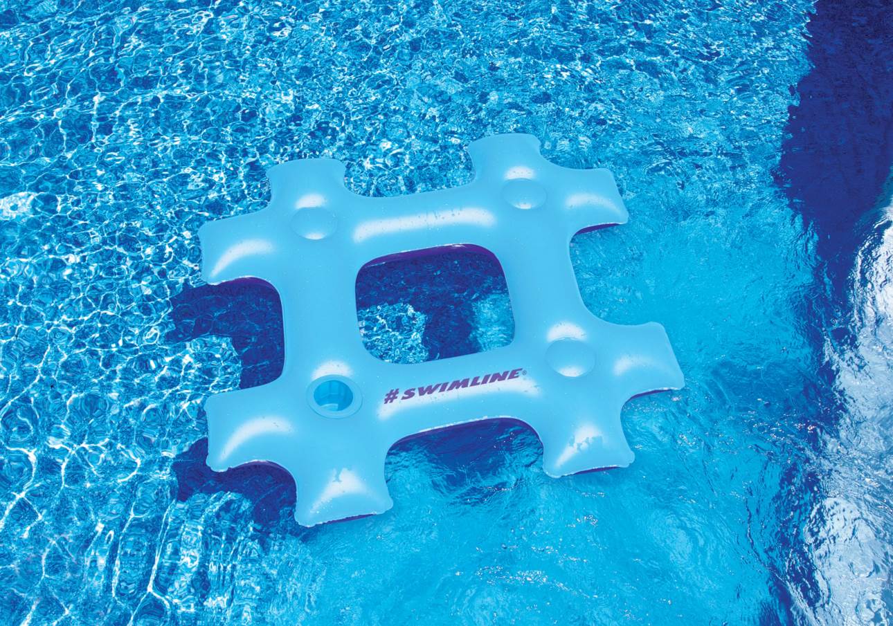 Swimline Trending Hashtag # Float + Electric Air Pump Inflator | 90632+9095