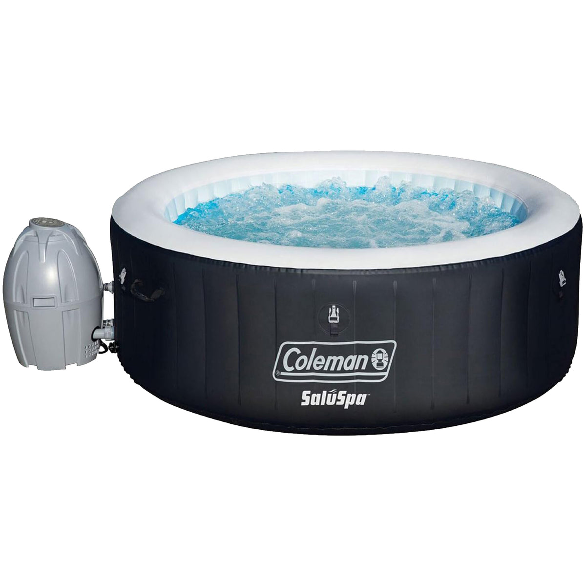 Coleman SaluSpa 4 Person Inflatable Hot Tub Spa with 3 Filter Cartridge Refills