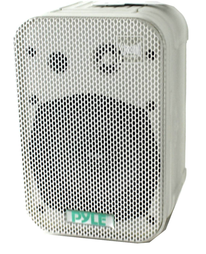Pyle PDWR40W 5.25" White Indoor/Outdoor Waterproof Home Theater Speakers, 2 Pair - VMInnovations