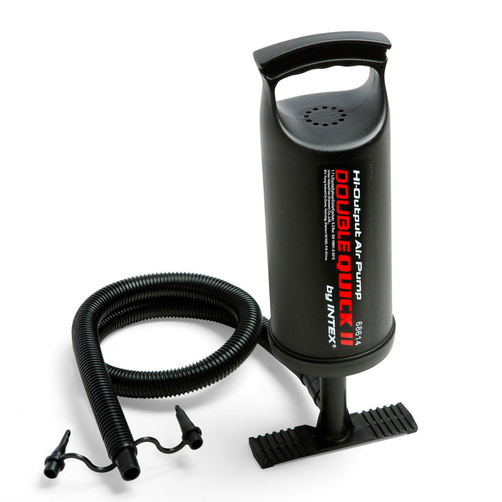 Intex Excursion 4 Person Inflatable Rafting and Fishing Boat Set with 2 Oars - VMInnovations