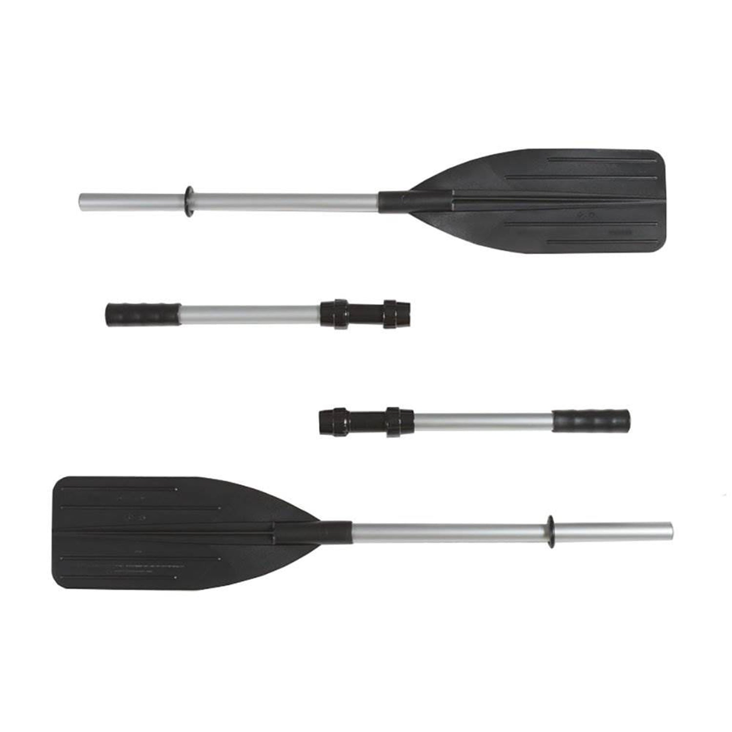 Intex Excursion 5 Person Inflatable Fishing Boat Set w/ Oars, Pump (Ripped Bag)