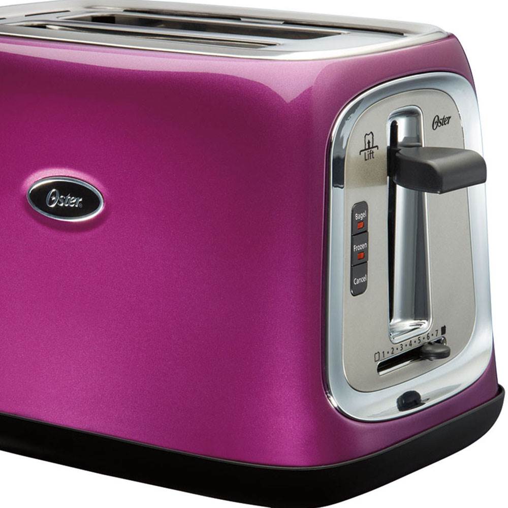 Oster 2-Slice Toaster w/ Extra Wide Slots Metallic Purple TSSTTRJB0P (Open Box)