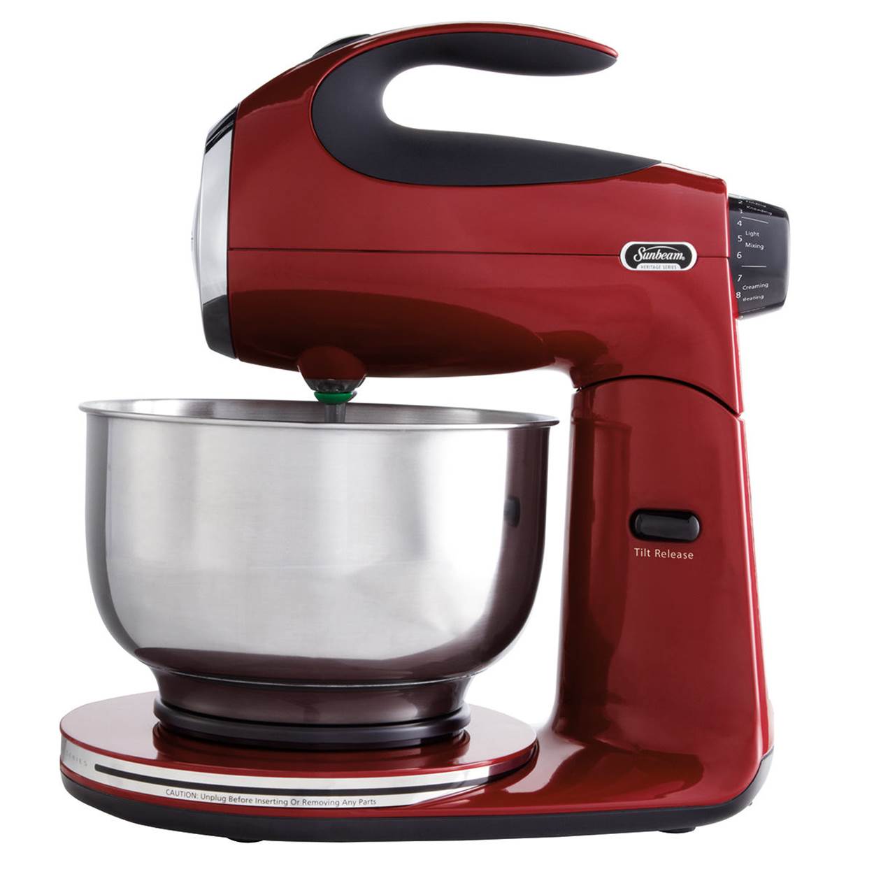 Sunbeam Heritage Series 350-Watt 12 Speed Stand Mixer, Red | (Used)
