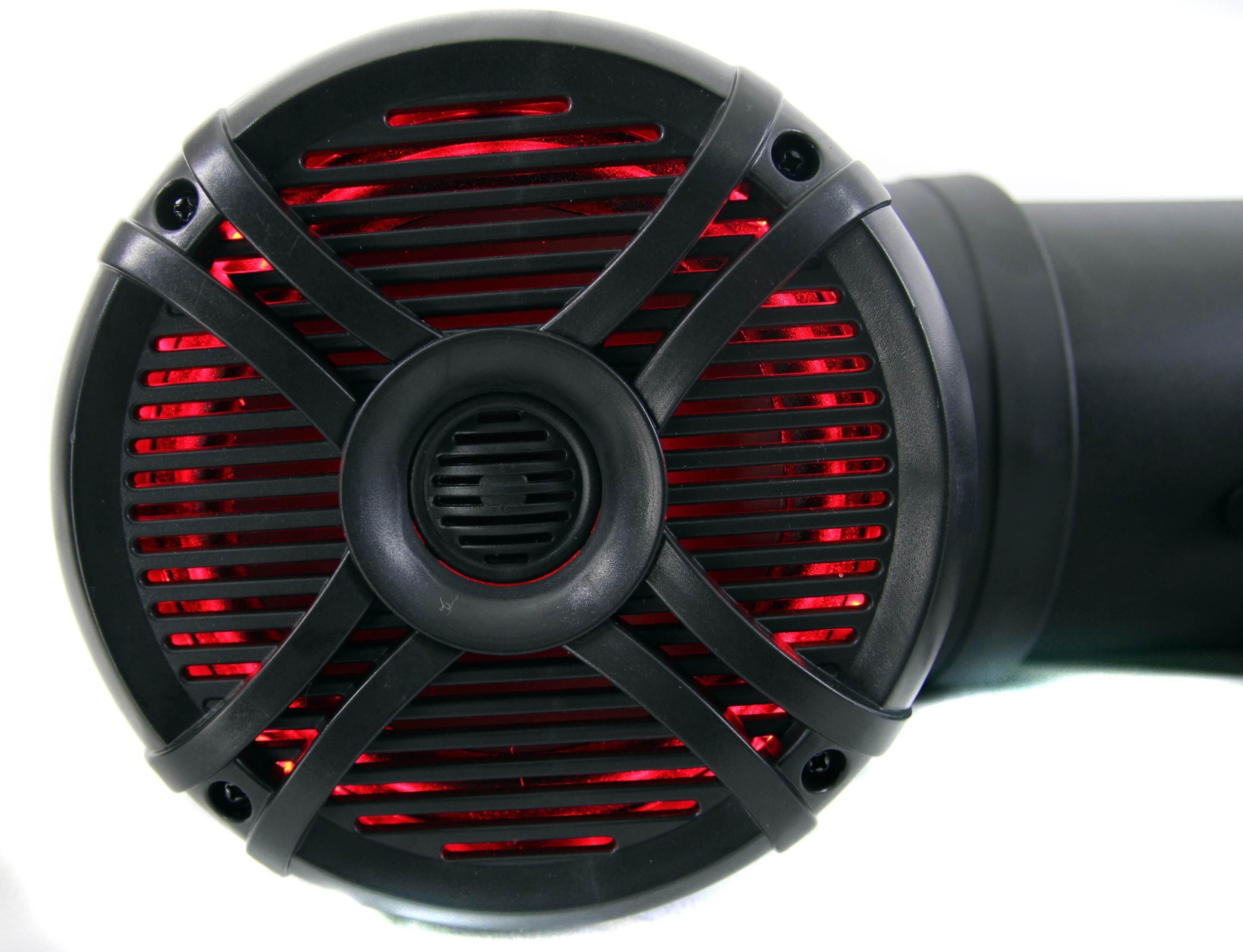 Q Power 500W Marine Bluetooth ATV Speaker System with LED Lights (Open Box)