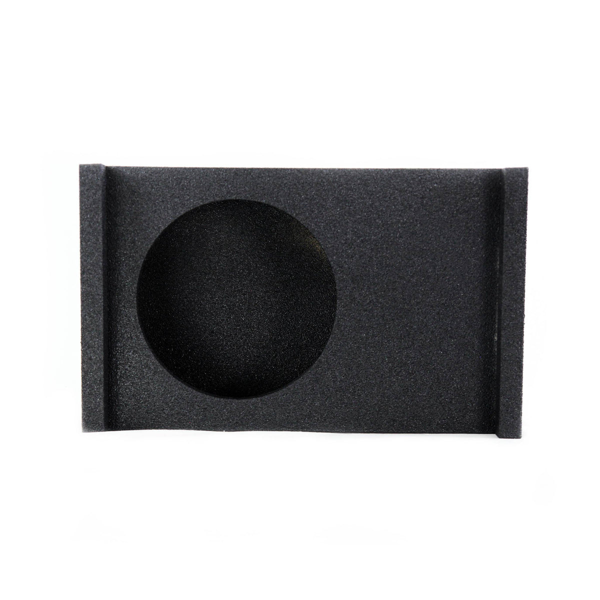Q-Power Single 12-Inch Universal Downfire/Behind Seat Sub Box (Damaged)