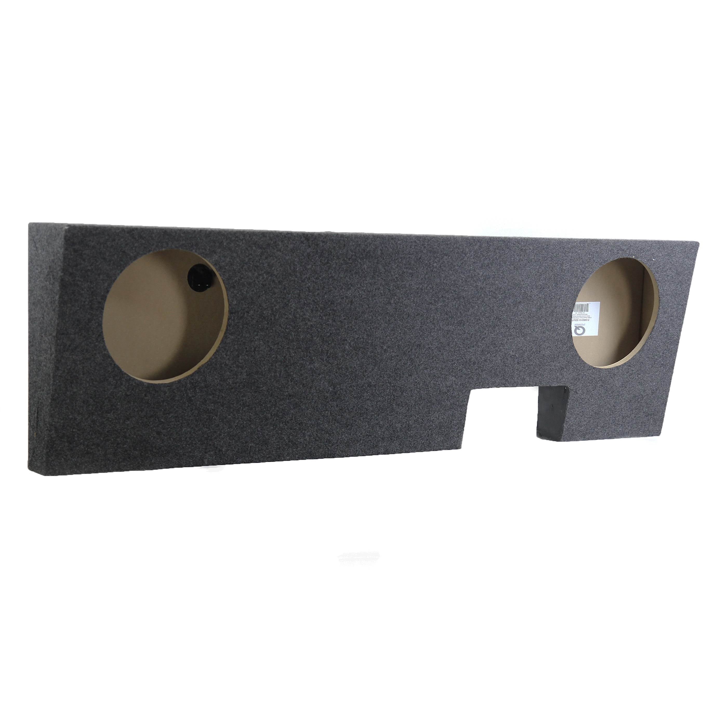 QPower Dual 10" Sealed Sub Box for Ford F-250 & F-350 Super Duty (Open Box) - VMInnovations