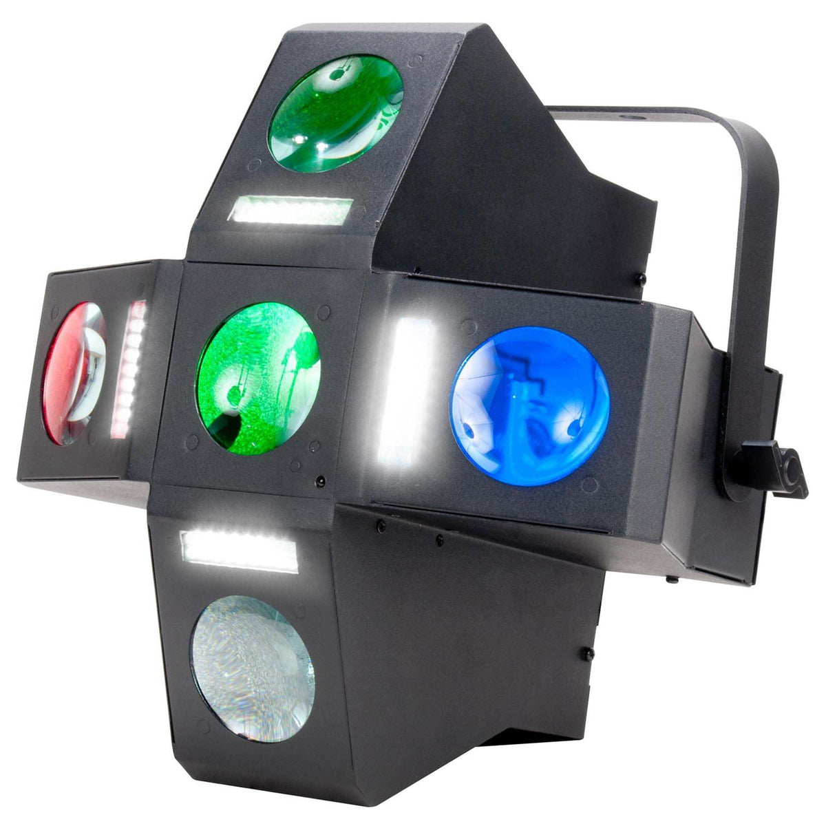 Monster Fun 2 FX-in-1 RGBWA LED Moonfloower and Strobe Light Effect (Used)