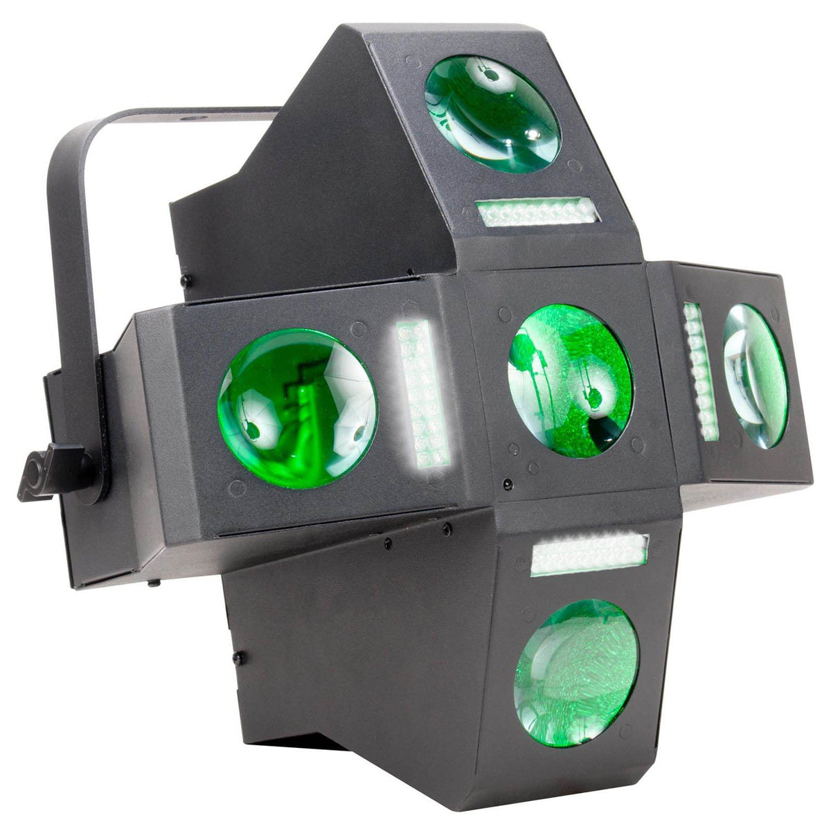 Monster Fun 2 FX-in-1 RGBWA LED Moonfloower and Strobe Light Effect (Used)