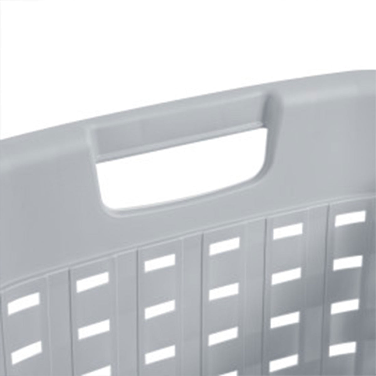 Sterilite Cement Gray Durable Weave Laundry Basket with Wicker Pattern (18 Pack) - VMInnovations