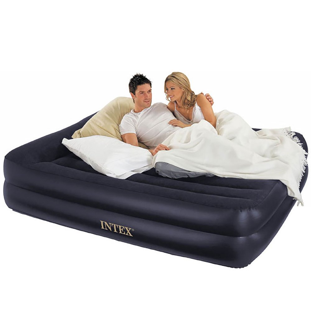 Intex Raised Air Bed with Built In Pump & Intex Air Bed w/Built In Air Pump