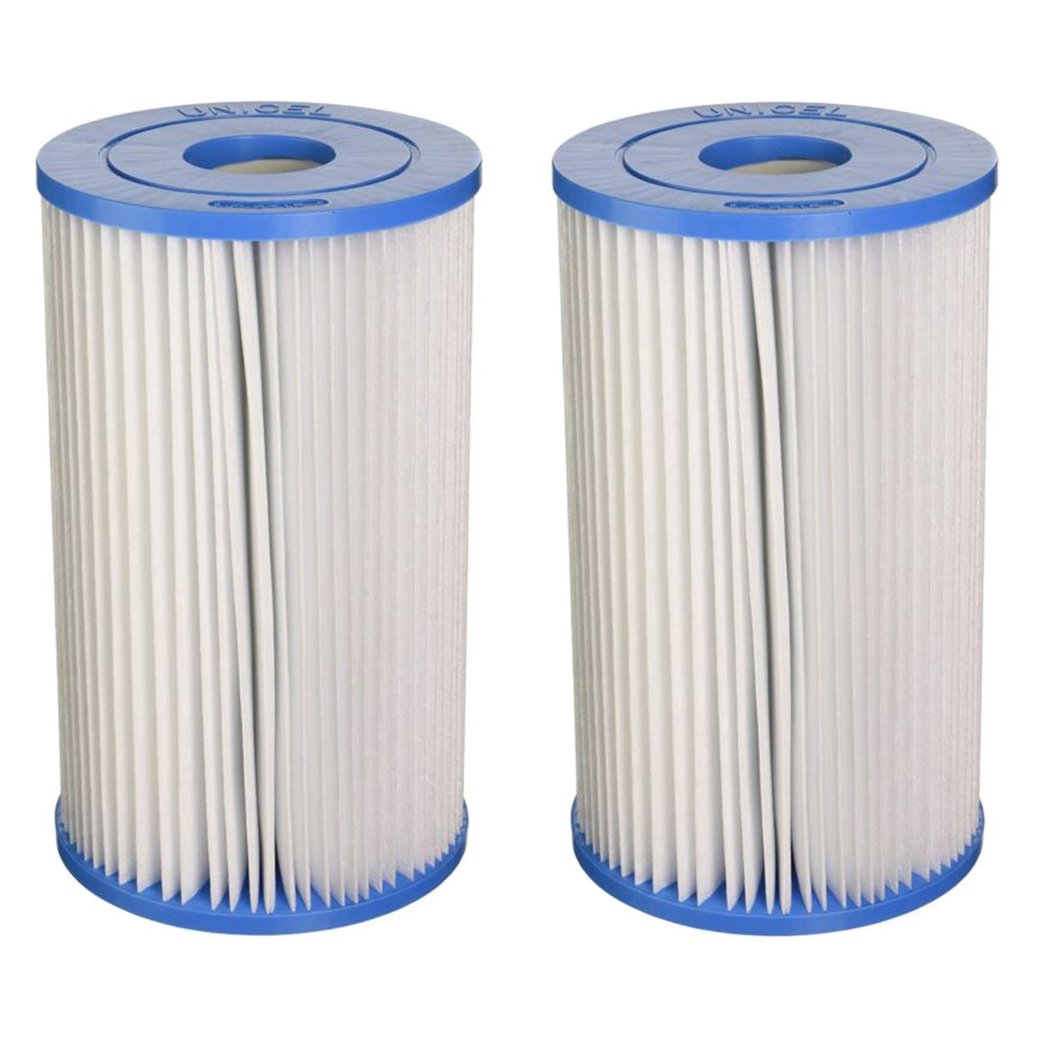 Unicel Swimming Pool/Spa PIN20 Intex Replacement Filter Cartridge C5315 (2 Pack)