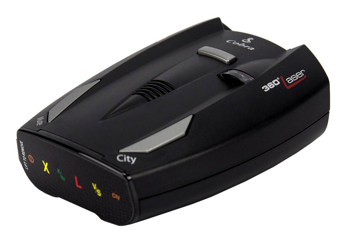 Cobra ESD-7100 9 Band 360° Police Car Radar Laser Detector w/ Traffic Alerts
