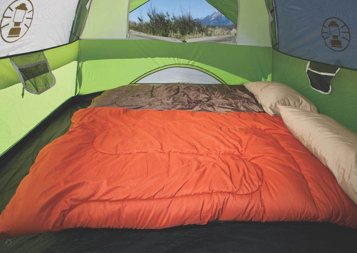 Coleman Sundome 4 Person Family Camping Hiking Dome Tent 8' x 7' (Open Box)