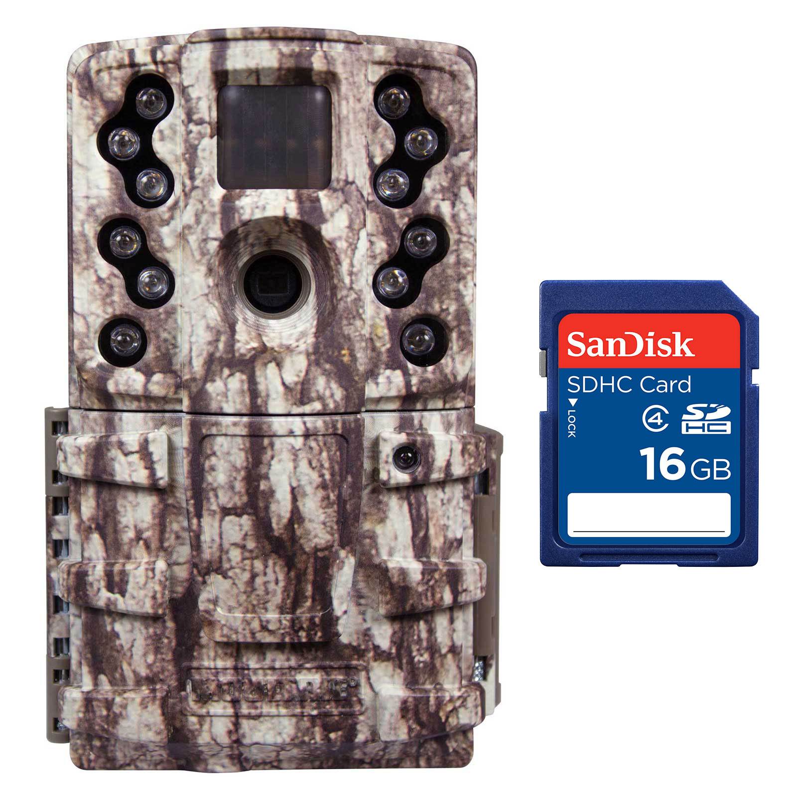 Moultrie Low Glow 12 MP Mini A20 Long Range Infrared Trail Game Camera + SD Card