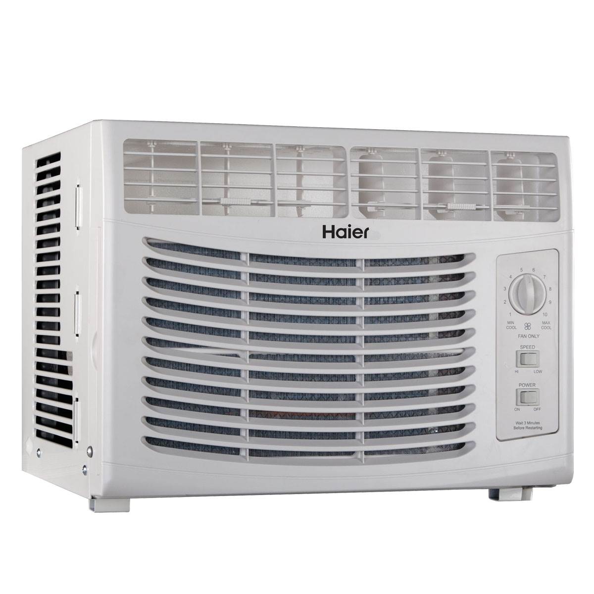 Haier HWF05XCL 5000 BTU 115V Window-Mounted Air Conditioner AC (Damaged)
