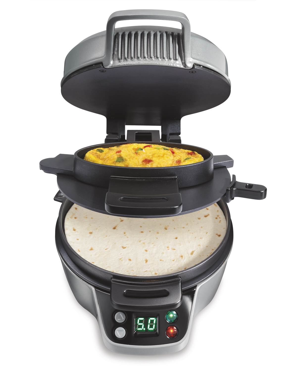 Hamilton Beach Countertop Breakfast Burrito Maker and Breakfast Sandwich Maker