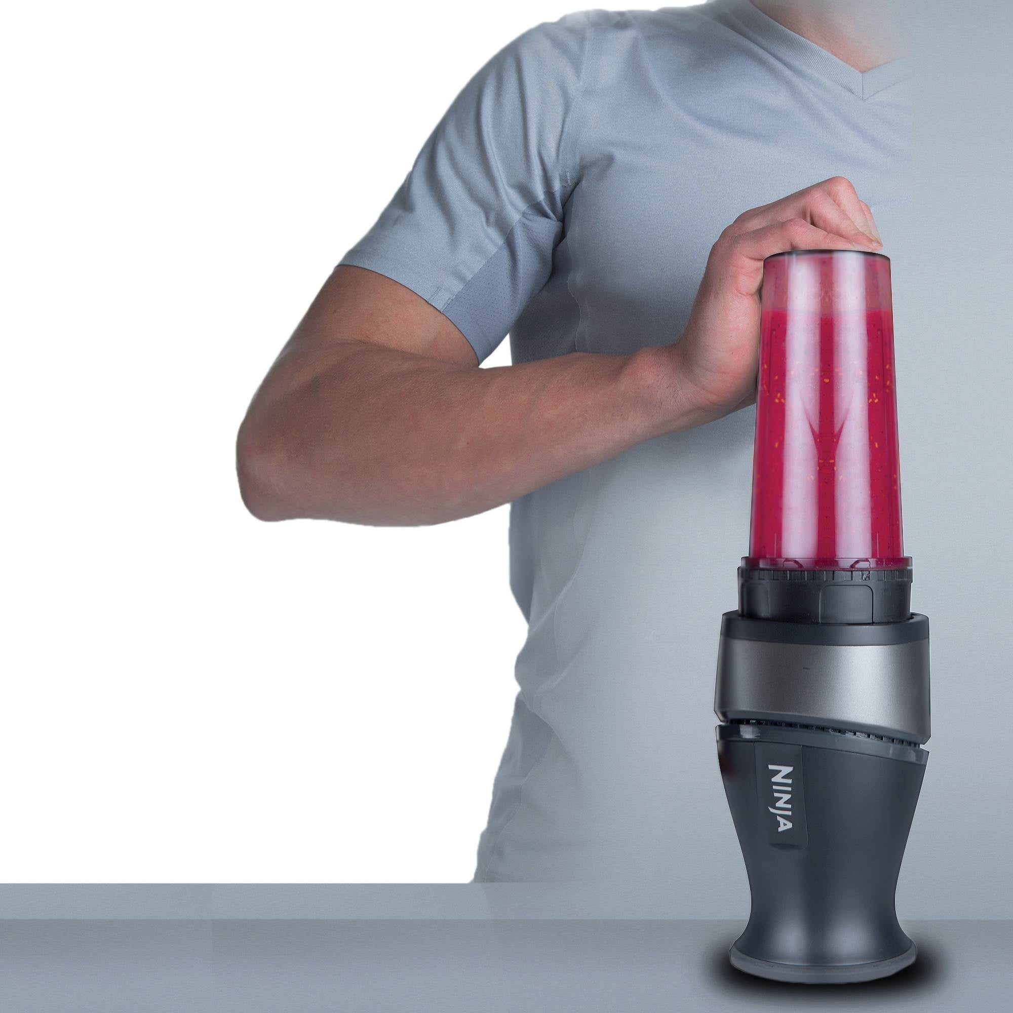 Ninja 2-in-1 700-Watt Blender/Processor | QB3005 (Certified Refurbished)(Used)