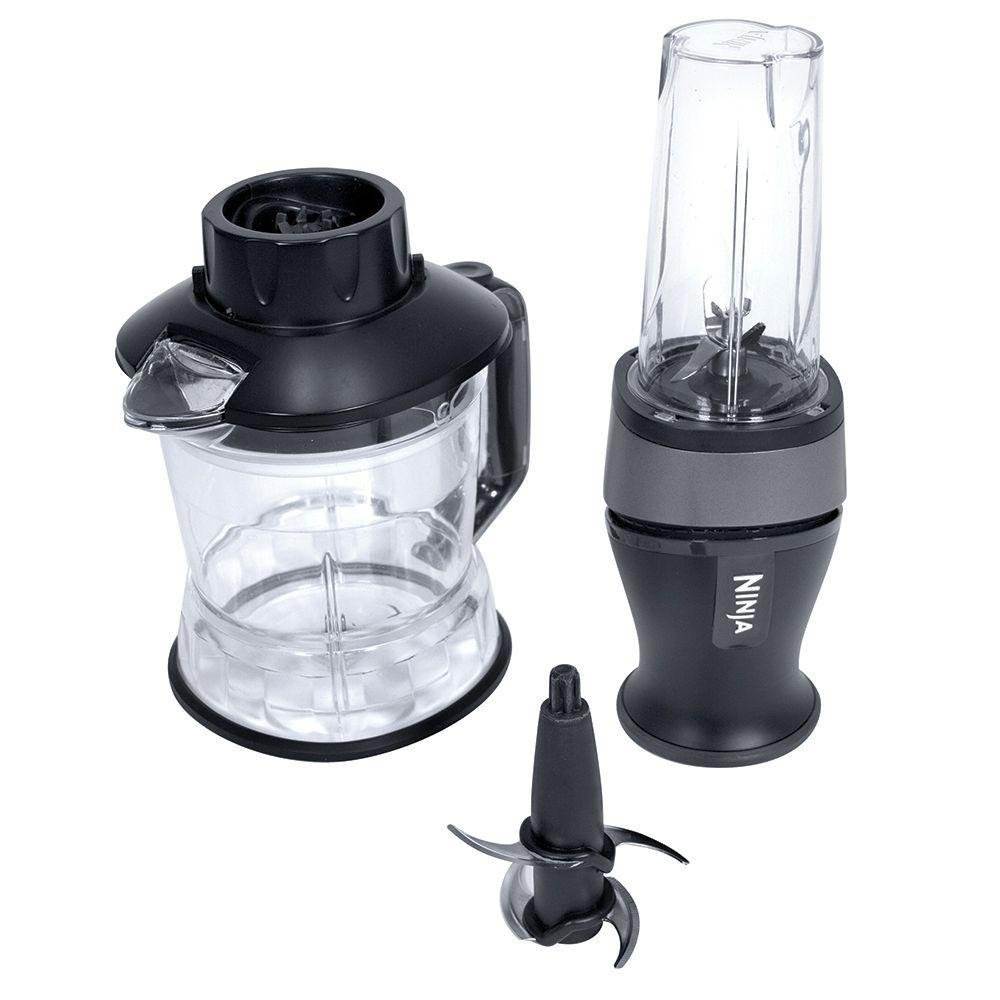 Ninja 2-in-1 700-Watt Blender/Processor | QB3005 (Certified Refurbished)(Used)