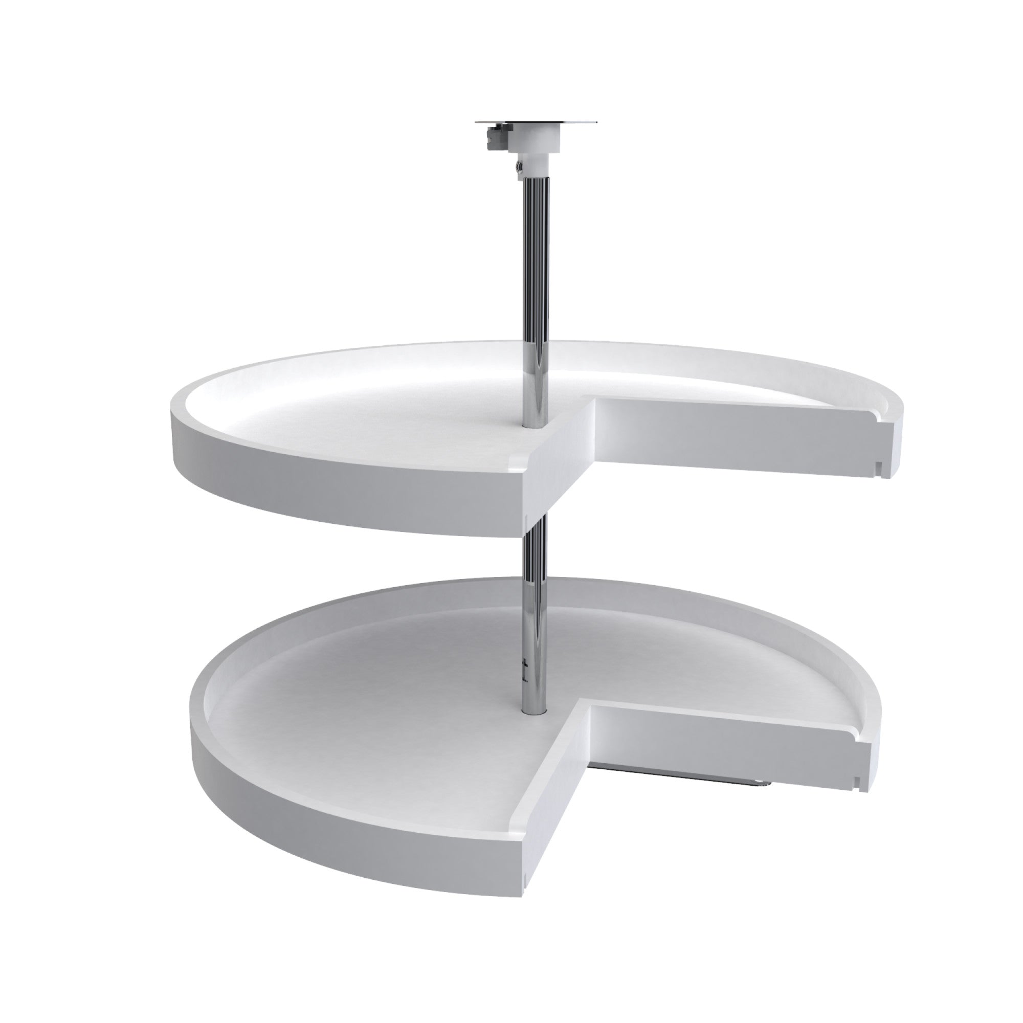 Rev-A-Shelf 6942-28-11-52 28" Pie Cut 2-Shelf Lazy Susan (Certified Refurbished) - VMInnovations