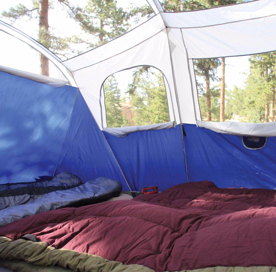 Coleman 11 x 9 Elite WeatherMaster Lighted Tent w/ Screen Room 2000027947 (Used)