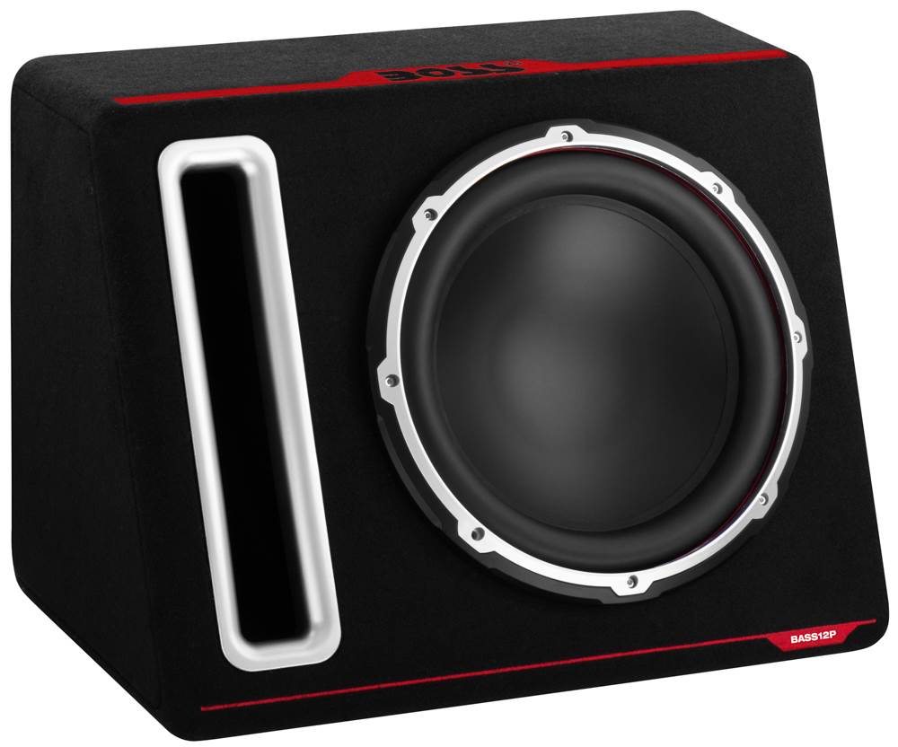 Boss 12" 800W 4-Ohm Car/Truck Single Voice Coil Subwoofer Enclosure | BASS12P