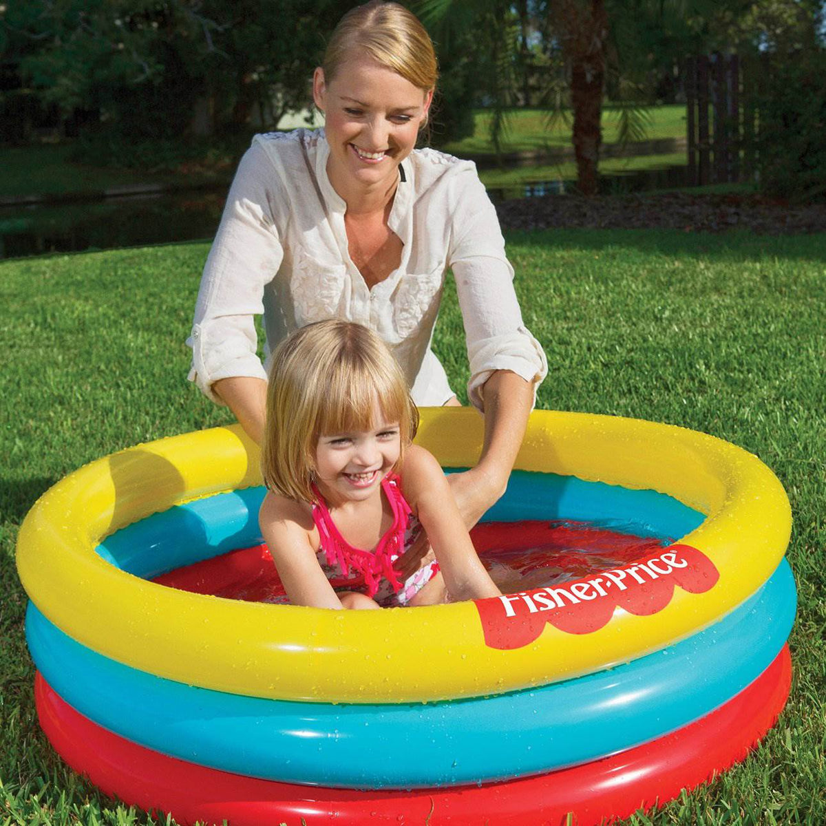 Fisher Price 3-Ring Fun And Colorful Ball Pit Pool | 93501E-BW (Open Box)