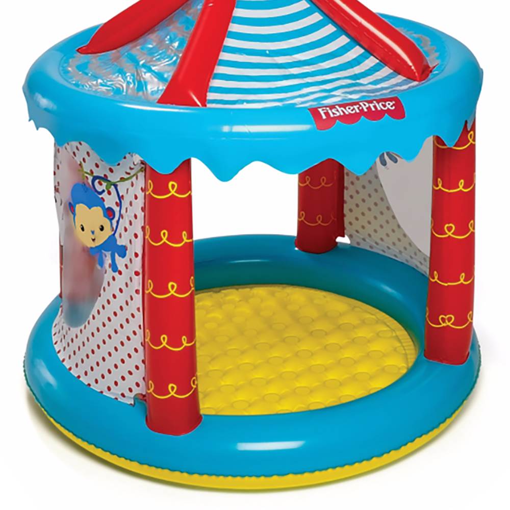 Fisher Price Circuis Ball Pit With Climb-Thru Doors + 25 Play Balls (Open Box)