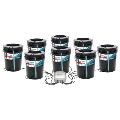 Active Aqua Root Spa 5-Gallon 8-Bucket Deep Water Culture System (4 Pack) - VMInnovations