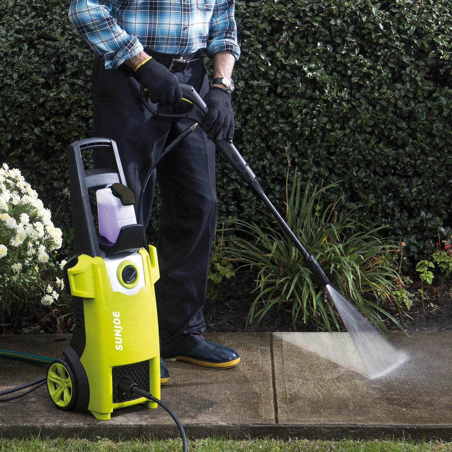 Sun Joe 12.5-Amp 1740 PSI Corded Electric Pressure Washer with Wheels | SPX2000