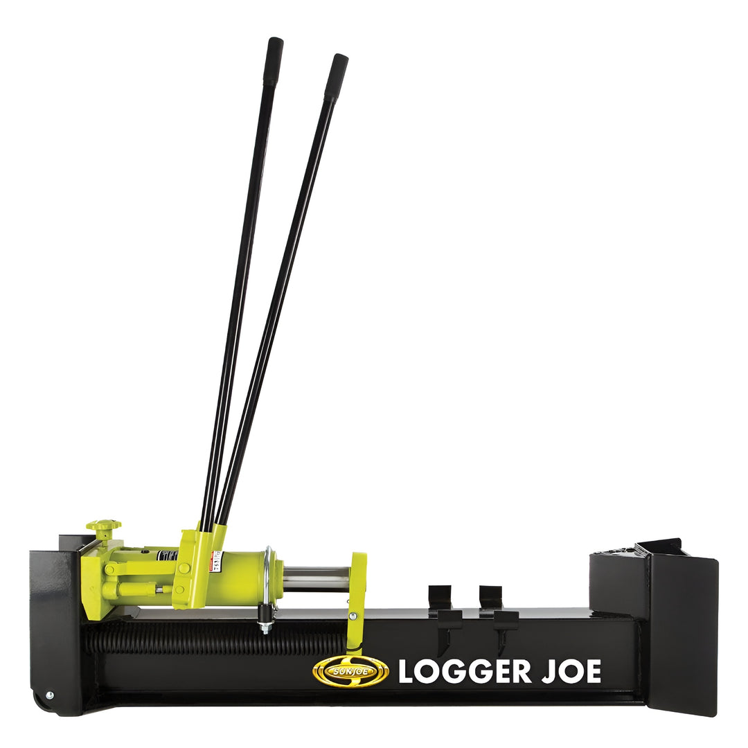 Sun Joe Hydraulic Steel Beam Log Splitter, 10 Ton Capacity Firewood Tool, LJ10M