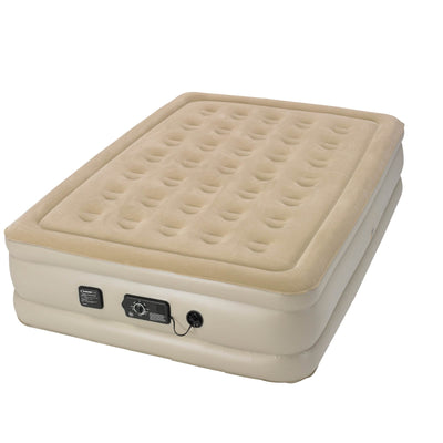 Serta Raised Queen Air Bed Mattress w/ Built-In neverFLAT AC Pump (Open Box)