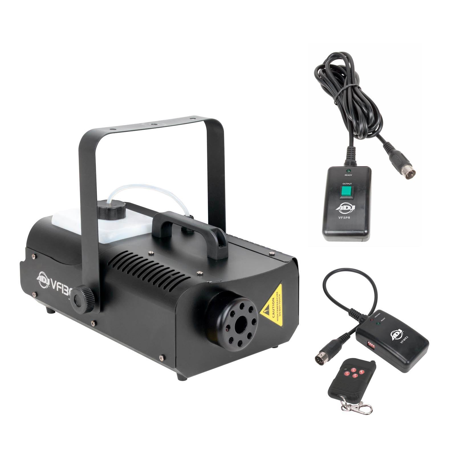 American DJ 1300W 2.3 L Tank Mobile Fog Machine w/ Remote Controls (Open Box) - VMInnovations