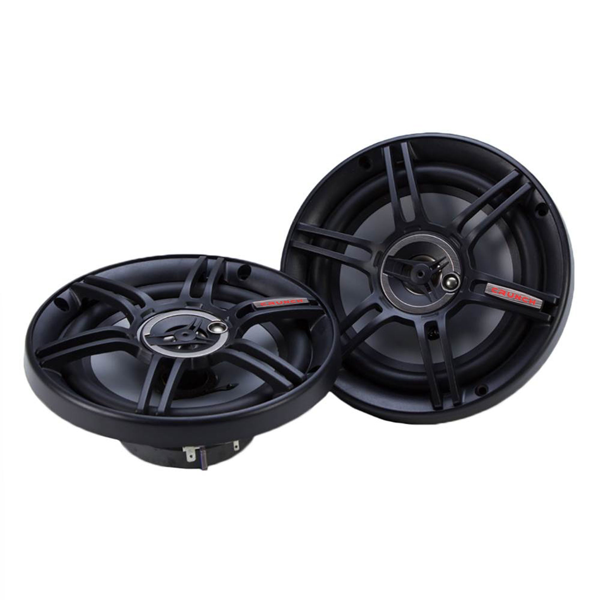 Crunch 300 Watts 6.5" 3-Way 4 Ohms Steel Basket CS Speakers (Open Box)