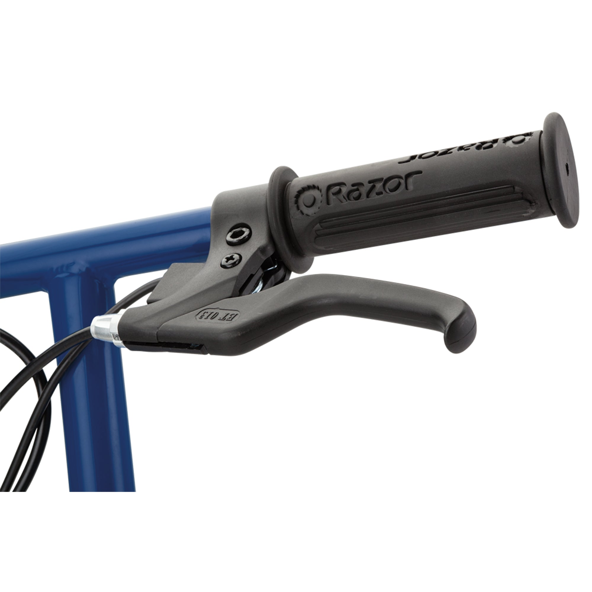 Razor E125 Motorized 24-Volt Rechargeable Electric Scooter, Blue (Used) - VMInnovations