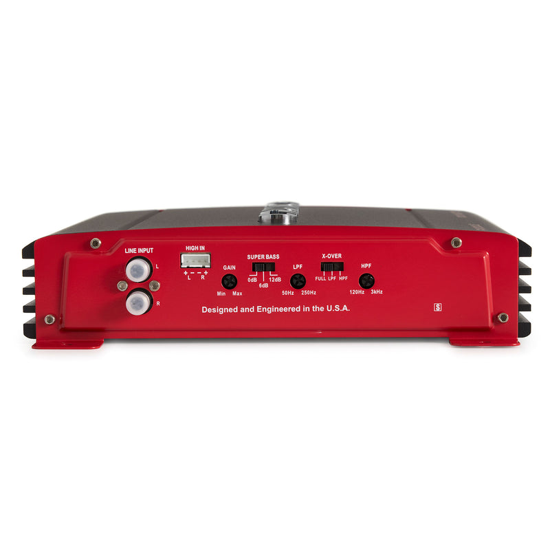 Crunch PX-1000.2 1000W Car Stereo Amp & Soundstorm AKS8 8 Gauge Amp Wiring Kit