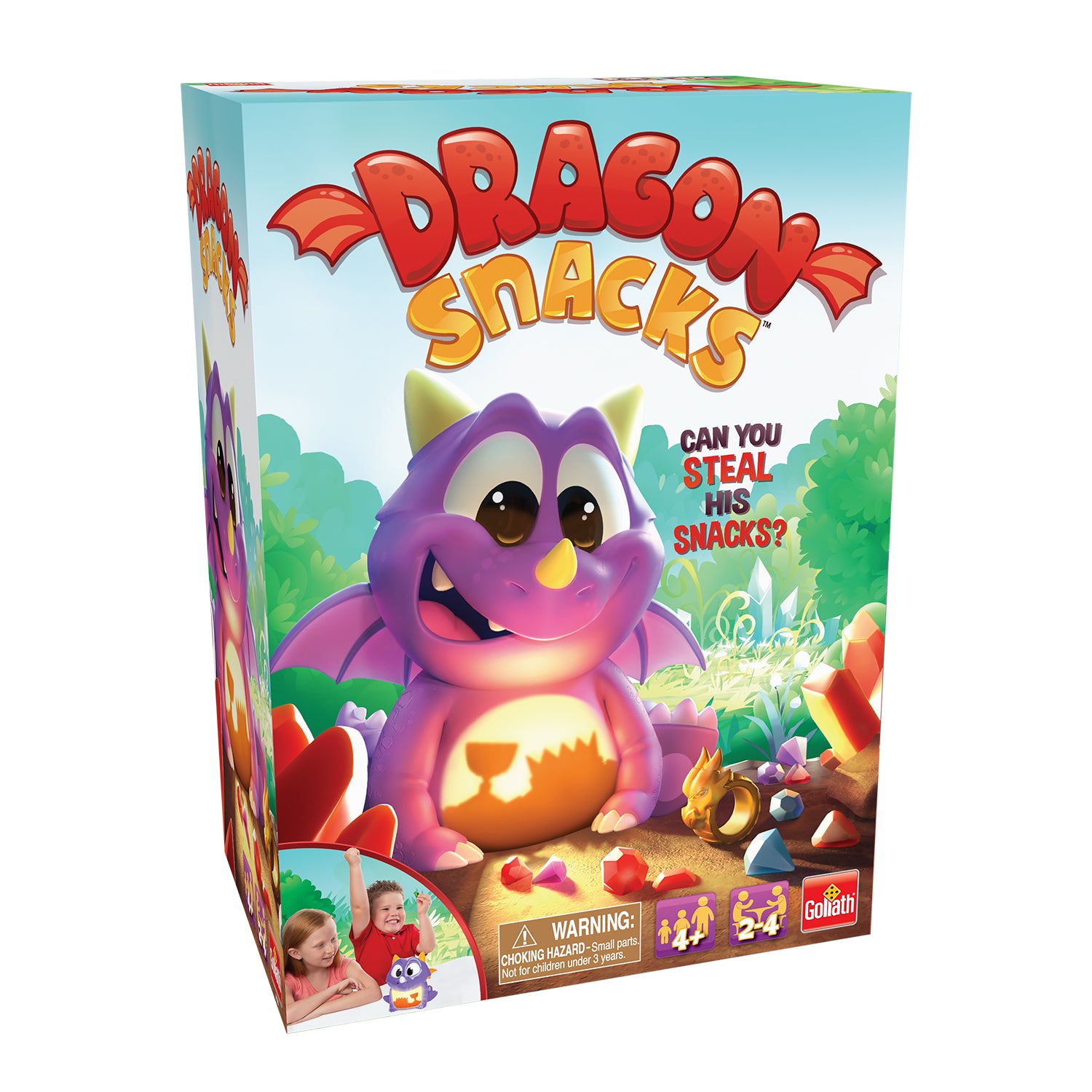 Pressman Let's Go Fishin' XL Deep Sea Edition with Goliath Dragon Snacks Game