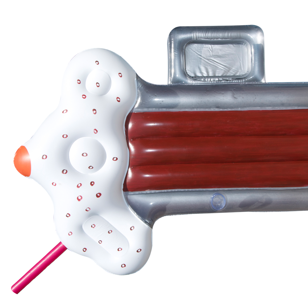 Swimline Root Beer Mug Inflatable Swimming Pool Toy Pool Lake Raft (Open Box)