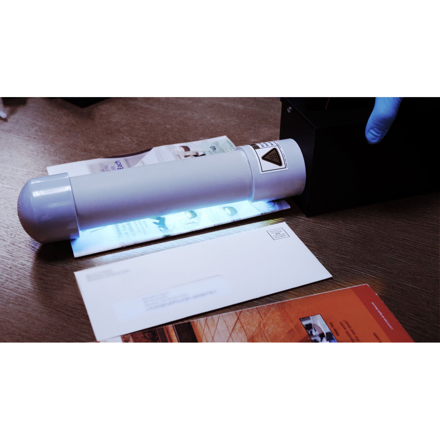 DEL Clean UV Disinfector 28" Germicidal UV Wand Light w/ Wand Stationary Stand - VMInnovations