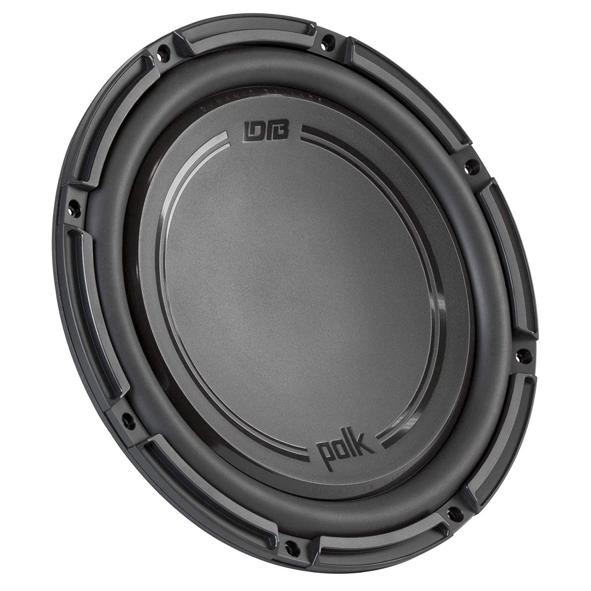 Polk Audio 1110W 12 Inch Single Voice Coil Marine Car Subwoofer (2 Pack)