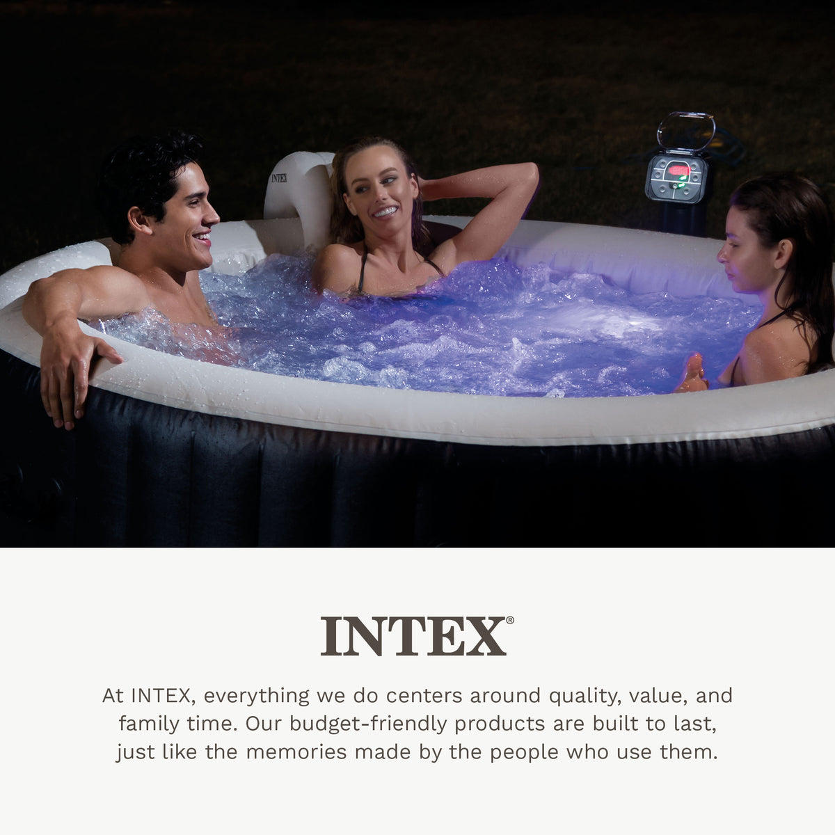 Intex PureSpa Multi-Colored LED Light for Bubble Spa Hot Tub | (Open Box) - VMInnovations