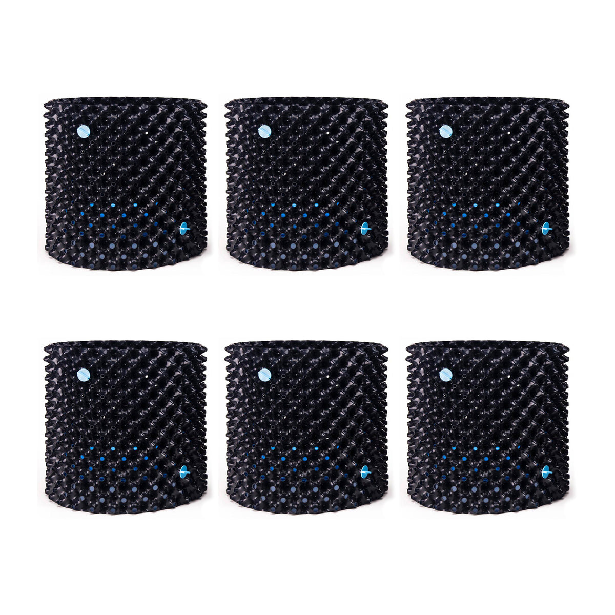 Superoots Air-Pot THAP7 5.4 Gallon Propagation Pot Planter Container, 6 Pack