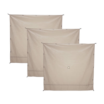 Gazelle Wind Panel (6 Pack) & 8-Person Portable Gazebo Screen Tent (2 Pack)