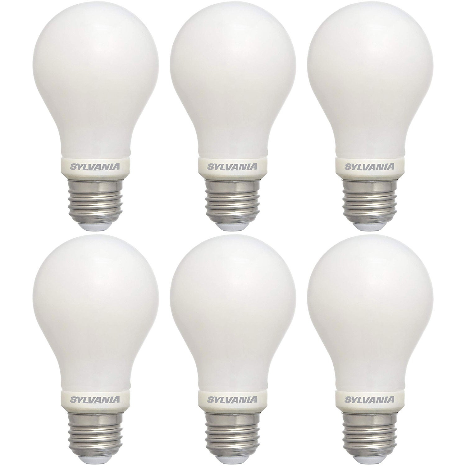 Sylvania Energy Efficient 40 W Equivalent LED Light Bulb, Soft White (6 Pack) - VMInnovations