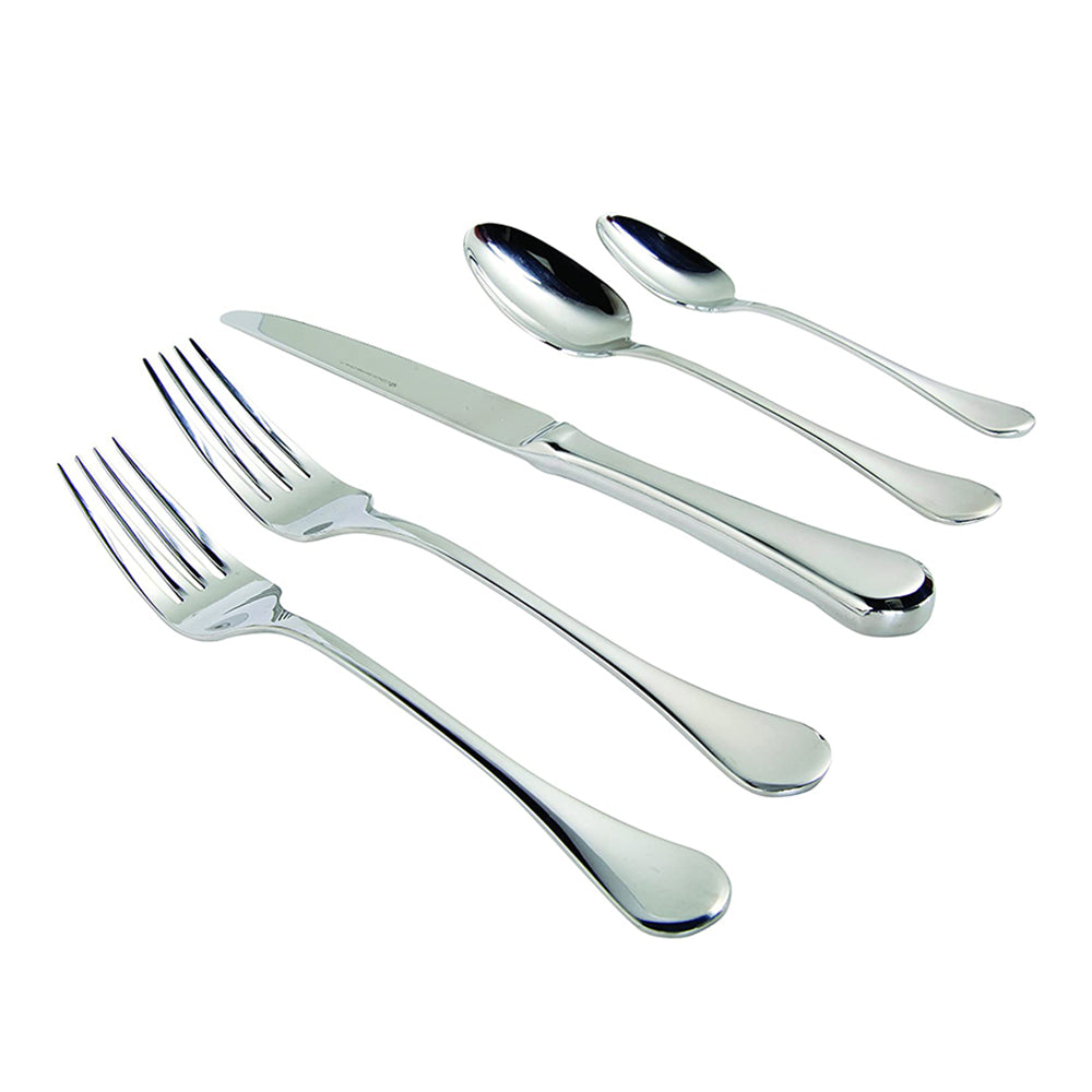 Gibson Home Manchester Classic Stainless Steel Flatware Silverware Set, 20 Piece - VMInnovations