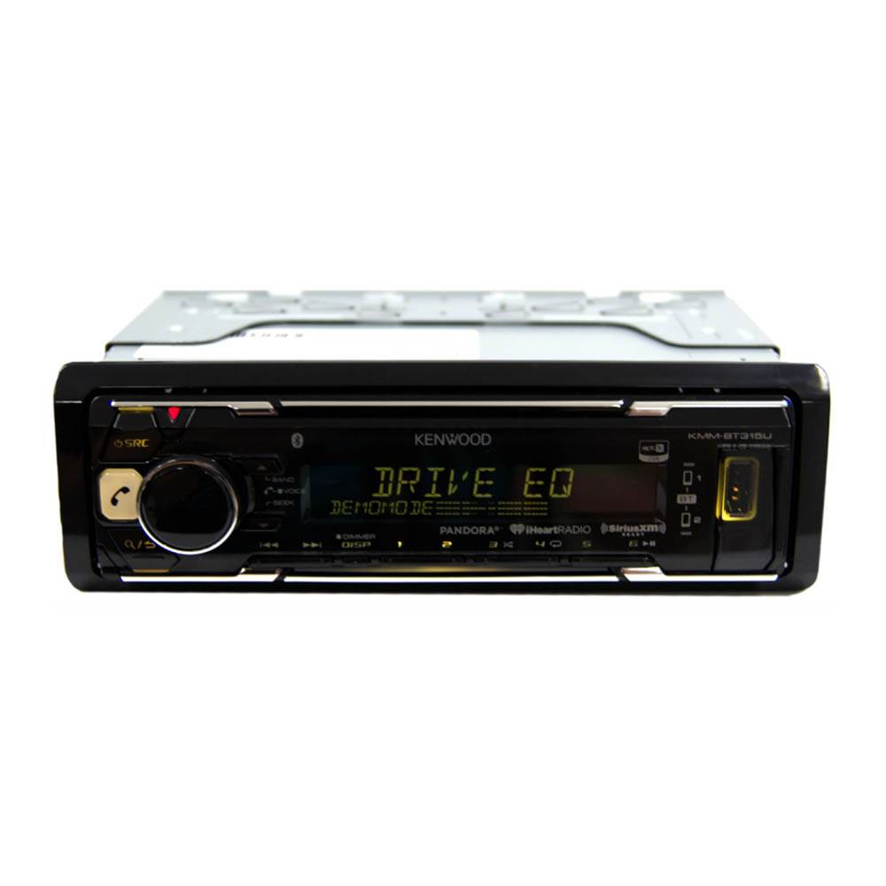 Kenwood 200W LCD Digital Media Car Receiver with Built-in Bluetooth (Open Box)