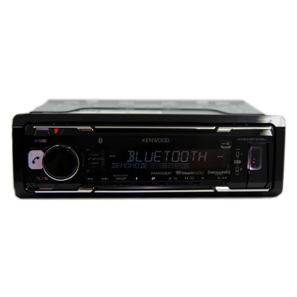Kenwood 200W LCD Digital Media Car Receiver with Built-in Bluetooth (Open Box)